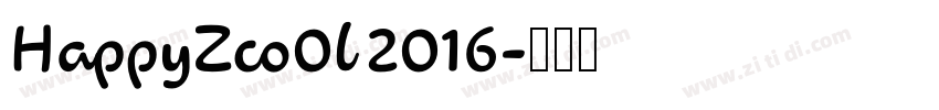 HappyZco0l 2016字体转换